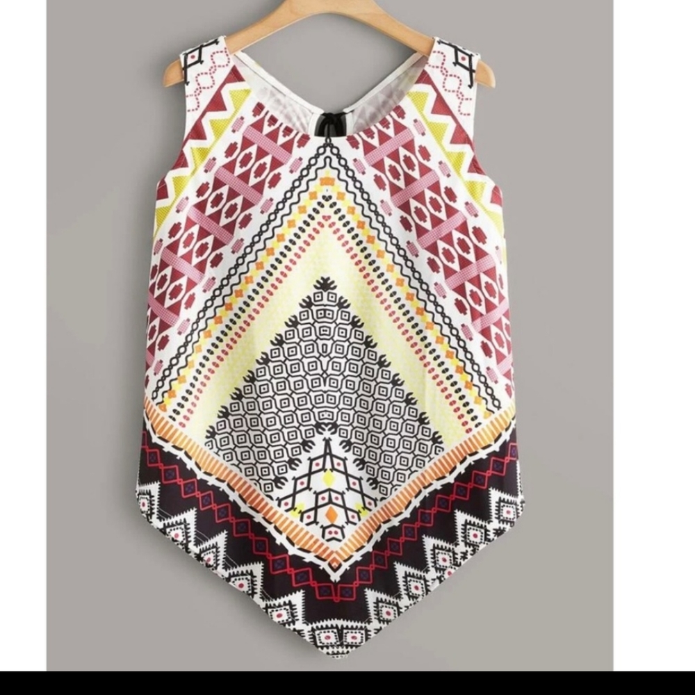 PLUS Boho Print Tank